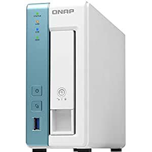 QNAP TS-131K 1 Bay Home NAS with One 1GbE Port : Amazon.in: Computers ...