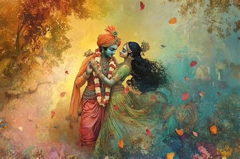 Buy Now Radha Krishna Canvas Painting for Divine Ambiance | Decoration ...