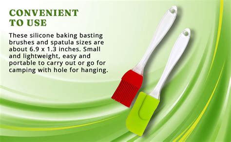 Buy YAJNAS Multipurpose Silicon Brush & Spatula for Kitchen Cooking ...