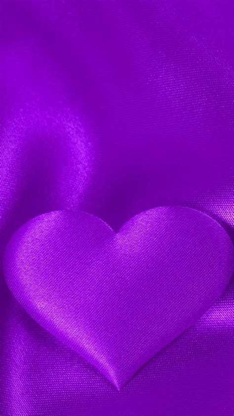 Download Purple Heart Background Silky Purple Backdrop | Wallpapers.com