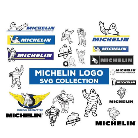 Buy Michelin Logo Bundle SVG Online in India - Etsy