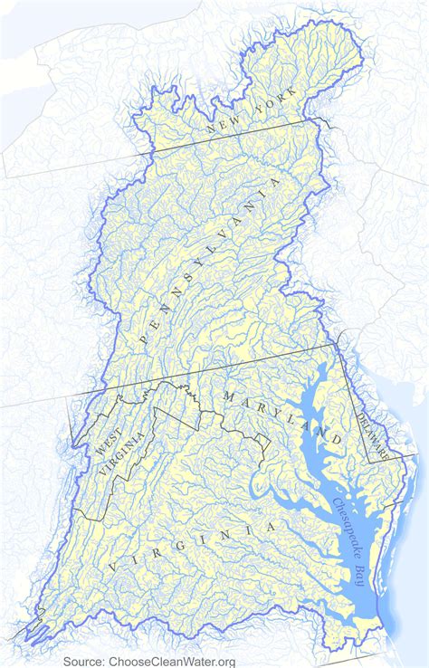 Rivers and Watersheds of Virginia