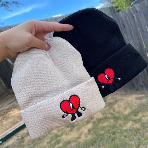 Bad bunny beanie un verano sin ti beanie un verano sin ti hat corazon ...