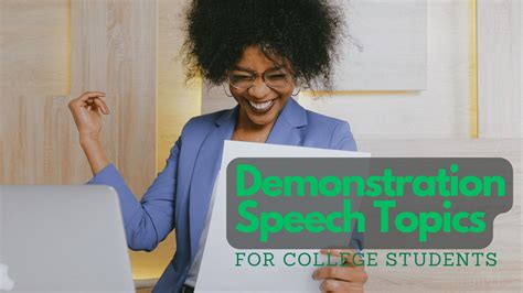278 Demonstration Speech Ideas | Interesting Speech Topics