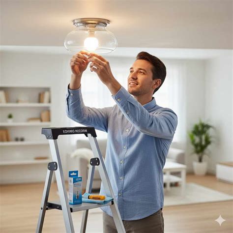 Replace Ceiling Light Fixture