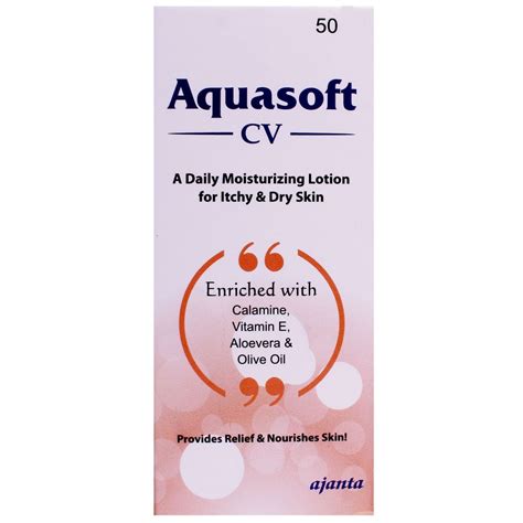 Aquasoft CV Lotion 50 ml Price, Uses, Side Effects, Composition ...