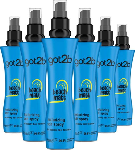 Got2b - Beach Matt Texturizing Salt Spray - Hairspray - Haarstyling ...