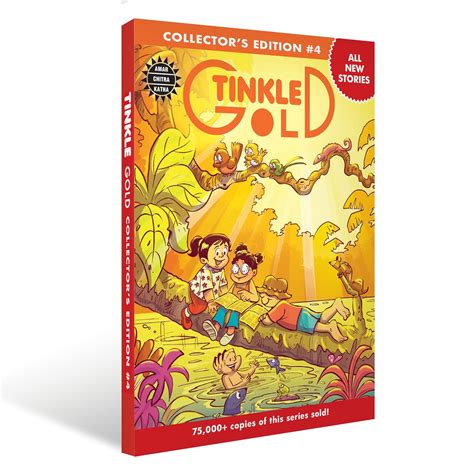 Tinkle Gold 4 | Classic Indian Comics for Kids | Story Books for Ages 5 ...