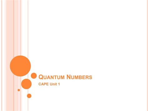 Image result for Quantum Numbers Video Learning