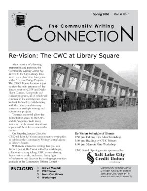 Fillable Online slcc The Community Writing Fax Email Print - pdfFiller