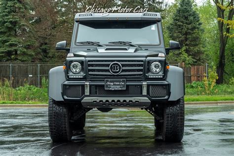 Used 2017 Mercedes-Benz G550 4x4 Squared SUV Brabus Package Matte Black LOADED Carbon Fiber! For ...