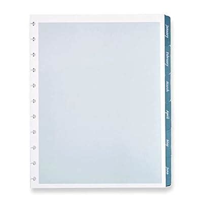 Buy Levenger Circa Monthly Tab Dividers - Letter Online at Lowest Price ...