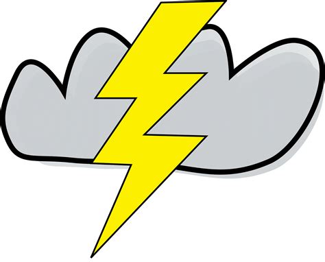 Blue Lightning Bolt Clipart Library - Clip Art Library