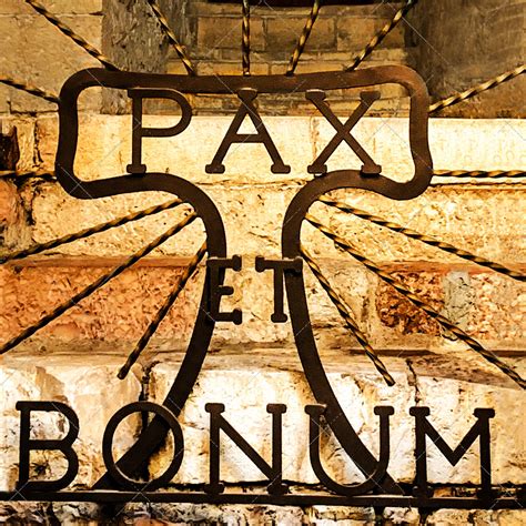 The History Of The Phrase ‚Pax Et Bonum‘ By St. Francis Of Assisi – PJLM