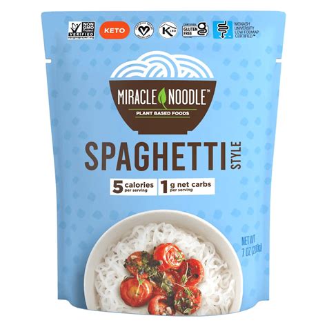 Miracle Noodle, Spaghetti - 6 pack – Red Mountain Weight Loss