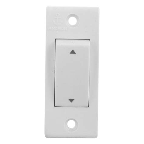 Buy Anchor Penta PC Cherry 6A 2 Way Switch White 14122 Online at ...