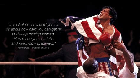 Wallpaper Rocky movie, Rocky Balboa, quote, Sylvester Stallone