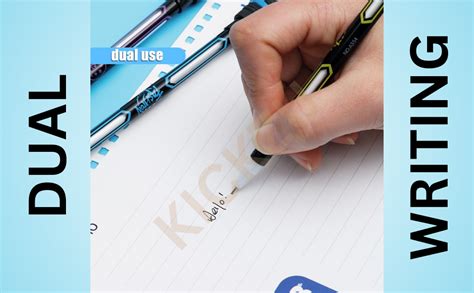 Kickzu Spinning Rotatable Finger Pen - Non-Slip Coated Spinning Pen Mod ...