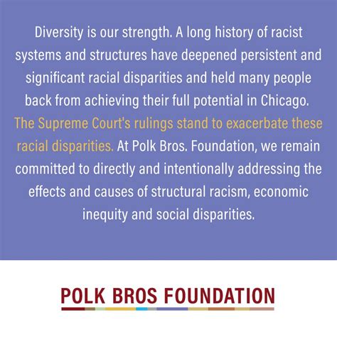 Polk Bros. Foundation on LinkedIn: At Polk Bros. Foundation, we remain ...