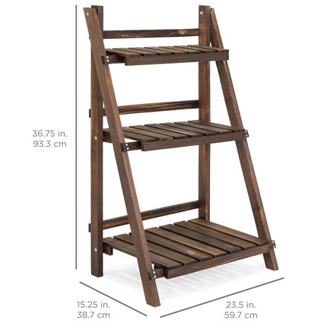 Buy Best Choice Products 3-Tier Indoor Outdoor Multipurpose Folding ...