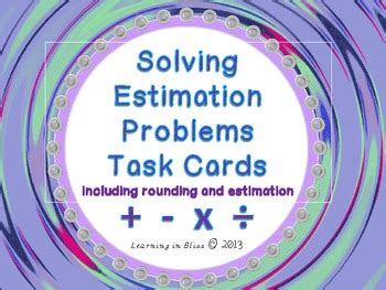 Estimation Solving Problems 的图像结果