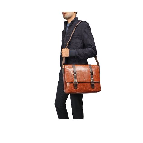 Buy Tan Amerigo 02 Messenger Bag Online - Hidesign