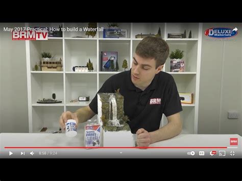 Image result for Model Railroad Waterfall Using Silicon