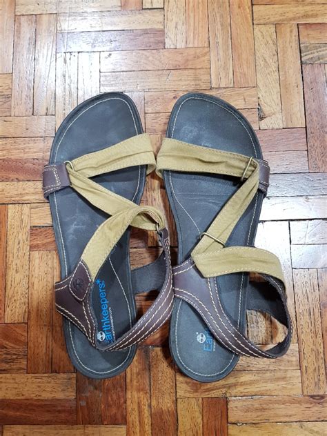 Timberland Sandals, Women's Fashion, Footwear, Flats & Sandals on Carousell