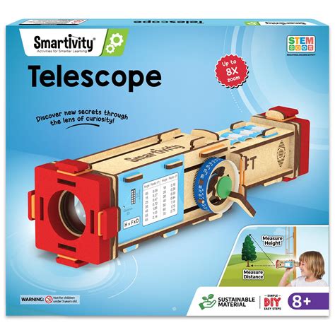 Buy Smartivity Telescope Toy for Kids Age 8-14 Years Old | Measure ...