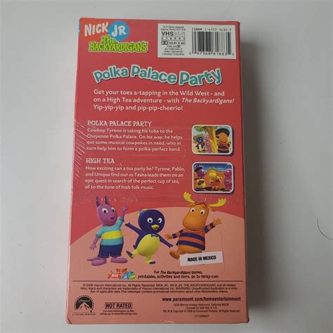 The Backyardigans - Polka Palace Party (VHS, 2006) for sale online | eBay