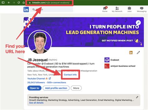 How to Find LinkedIn Profile URL 的图像结果