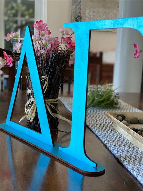 12" Delta Gamma Letters – Mountain Edge Designs