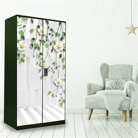 DecorGuruji Almirah Wallpaper Sticker for Doors Large Size (213x99) Cm ...