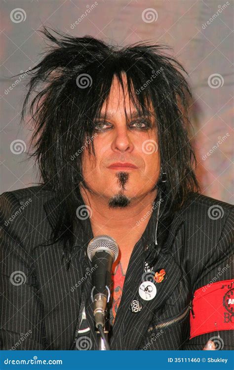 Motley Crue,Nikki Sixx editorial image. Image of white - 35111460