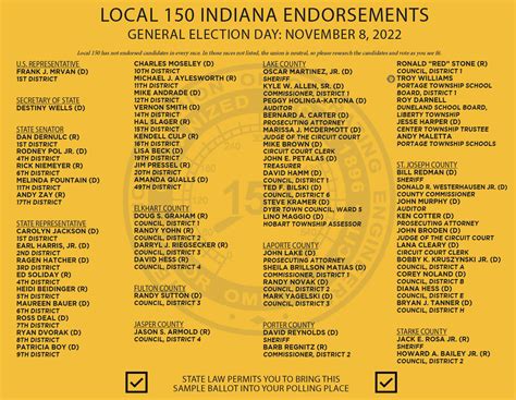 Local 150's Endorsed Candidates Announced for 2022 General Election ...