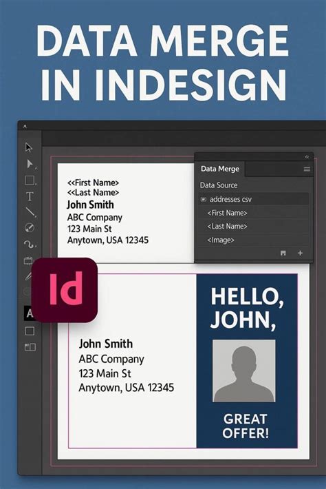 Image result for Mail Merge Using InDesign