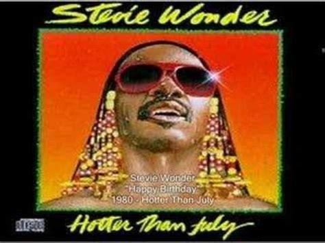 Stevie Wonder - Happy Birthday - YouTube