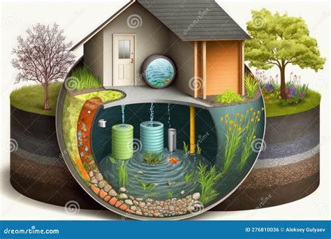 Rainwater Harvesting System Isometric Diagram, Illustrative Diagram ...