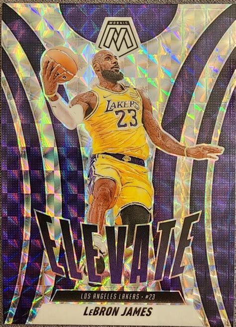 LeBron James #13 Prices | 2024 Panini Mosaic Elevate | Basketball Cards