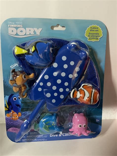 SwimWays Disney Finding Dory Mr. Ray Dive and Catch Game, Bath Toys NEW ...