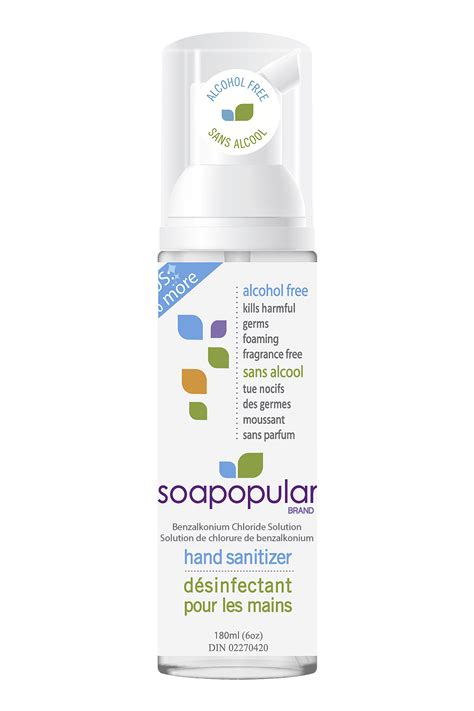 Alcohol-free Sanitizer – Soapopular