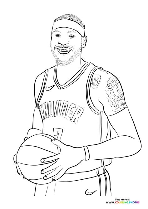 NBA Coloring Pages 的图像结果