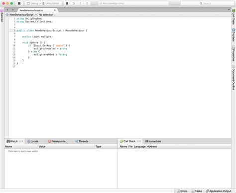 How to Install MonoDevelop for Unity 的图像结果