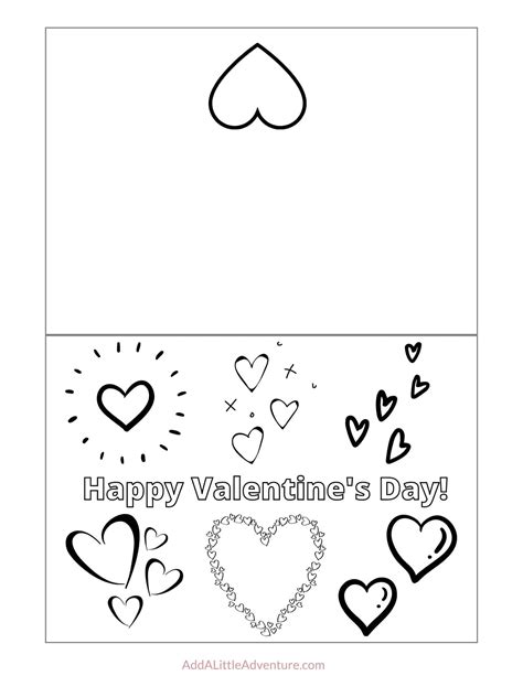Printable Valentines Day Cards To Color – BLVB