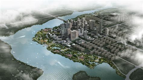 | 湖北宜城鲤鱼湖滨水公园 HUBEI YICHENG CARP LAKE WATERFRONT PARK_中国美院国艺设计