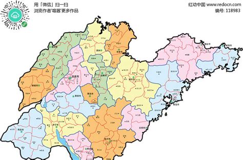 山东省行政区划地图-生活百科