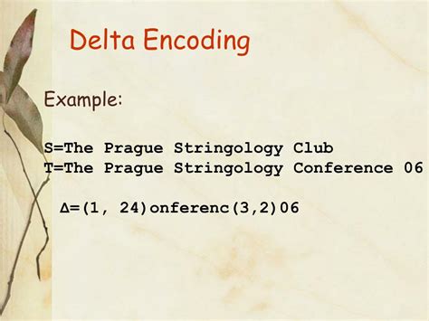 Image result for Delta Encoding Applications