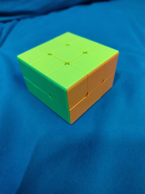 Toyshine 3x3x2 Stickerless Smooth Play Speed Cube Speedy Stress Buster ...