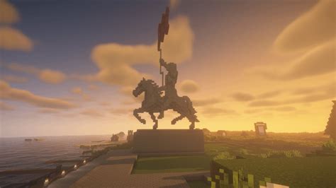 Image result for Medieval Minecraft Statue Tutorial