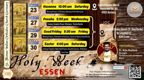 Hosanna- Palm Sunday in Essen /Duisburg, Koptisch-Orthodoxe ...